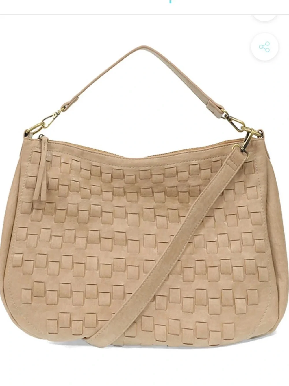 Joy Susan Kali Woven Hobo Bag